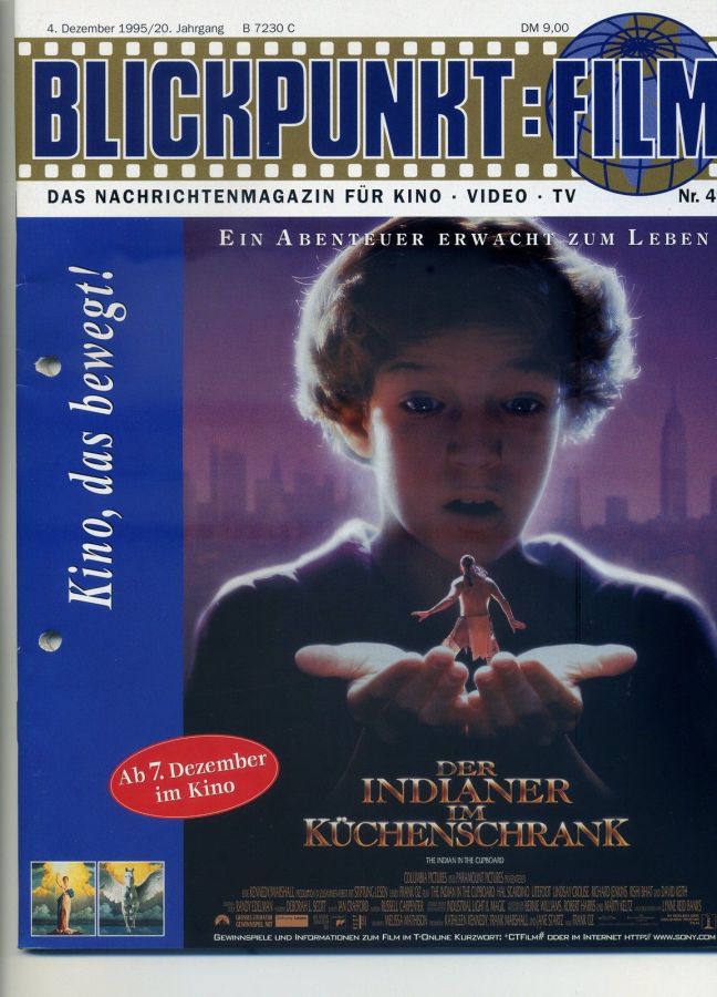 BLICKPUNKT: FILM magazine side cover Issue 49   1995