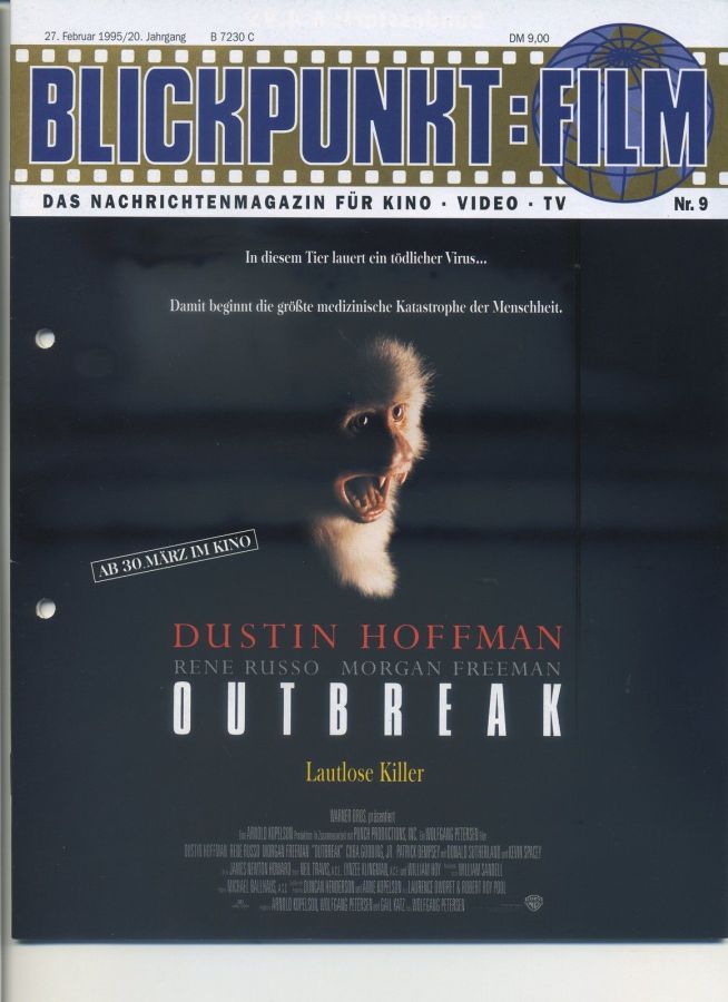 BLICKPUNKT: FILM magazine side cover Issue 9   1995