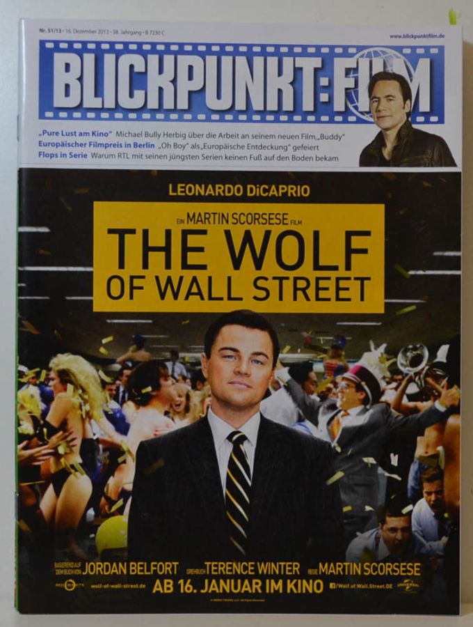 BLICKPUNKT: FILM magazine side cover Issue 51   2013