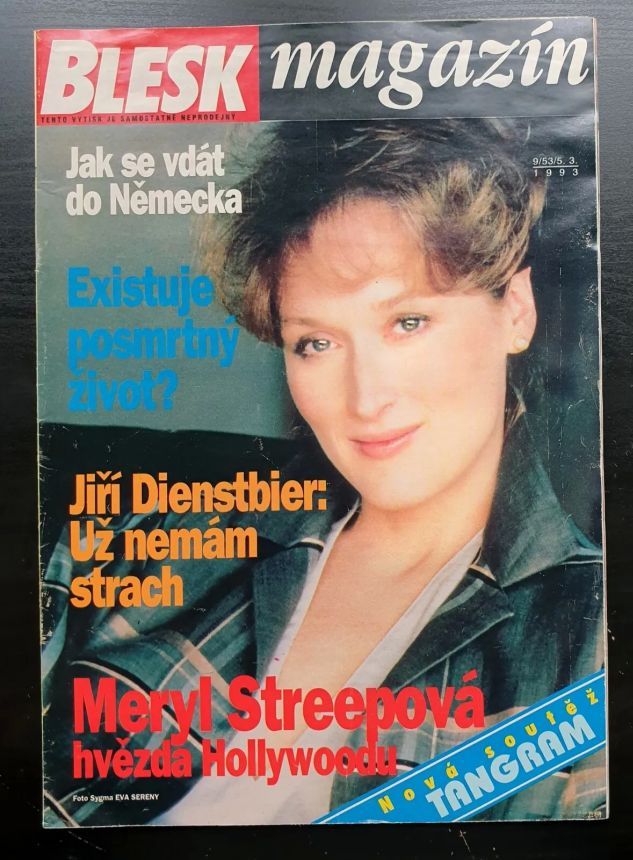 BLESK MAGAZIN magazine side cover 9  1993
