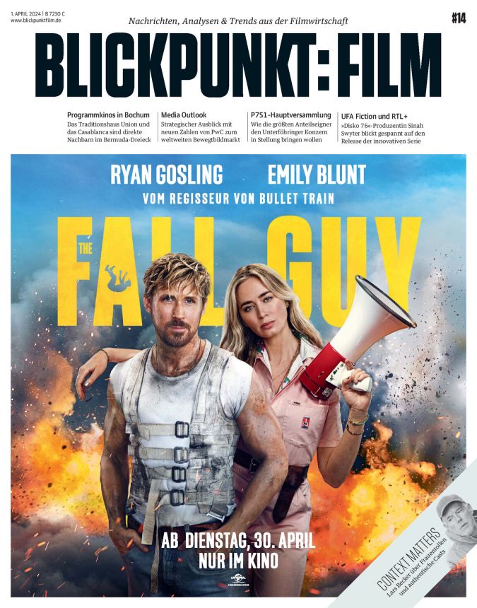 BLICKPUNKT: FILM magazine side cover Issue 14 1 April 2024