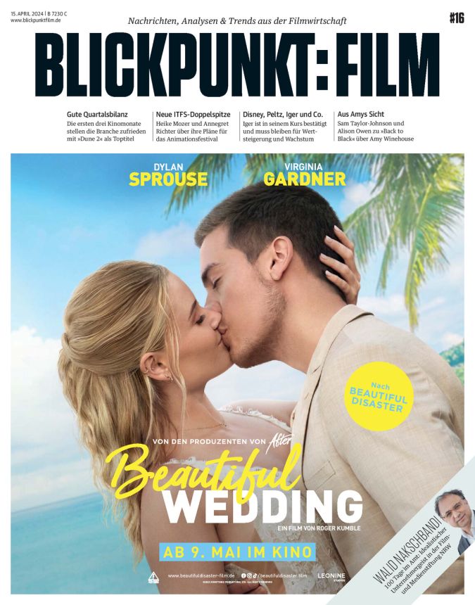 BLICKPUNKT: FILM magazine side cover Issue 16 15 April 2024