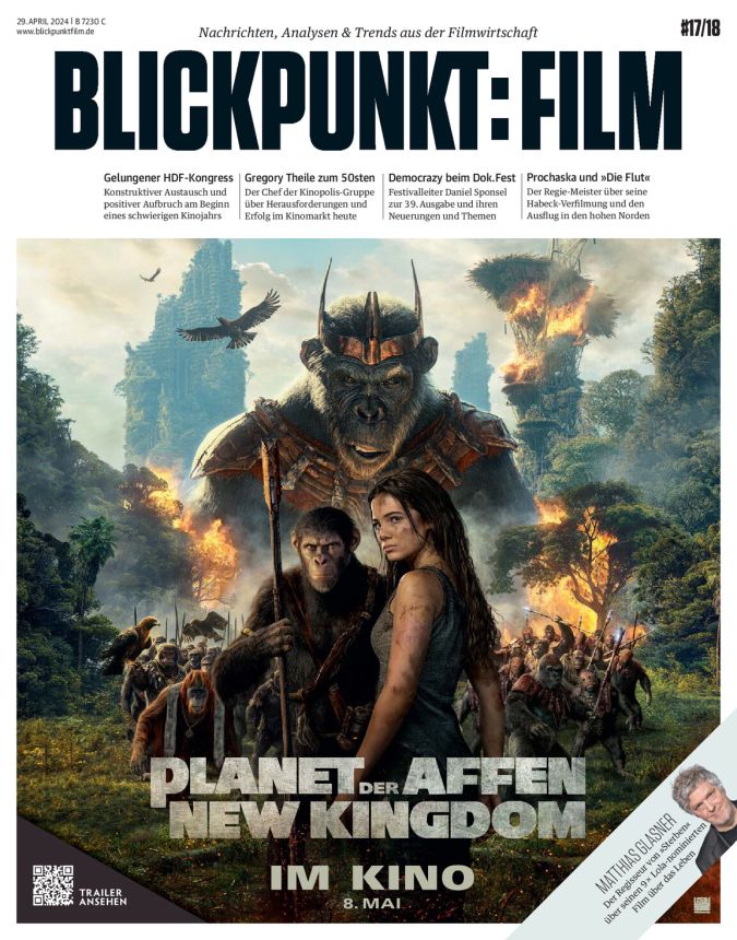 BLICKPUNKT: FILM magazine side cover Issue 17-8 22 April 2024