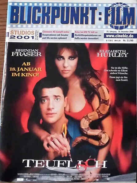 BLICKPUNKT: FILM magazine side cover Issue 51 18 December 2000