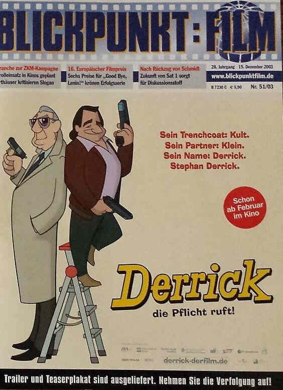 BLICKPUNKT: FILM magazine side cover Issue 51 15 December 2003
