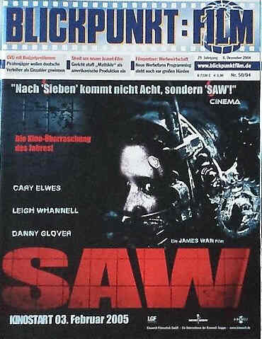 BLICKPUNKT: FILM magazine side cover Issue 50 6 December 2004