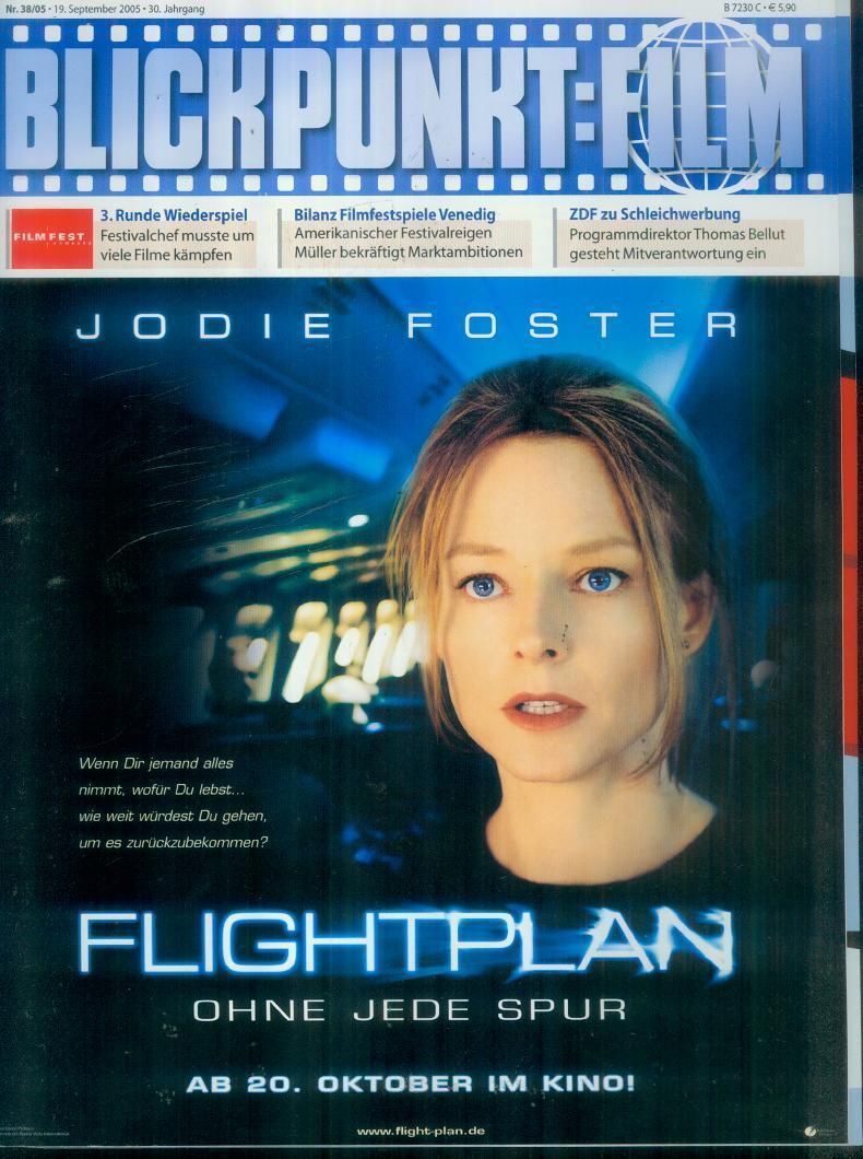 BLICKPUNKT: FILM magazine side cover Issue 38 19 September 2005