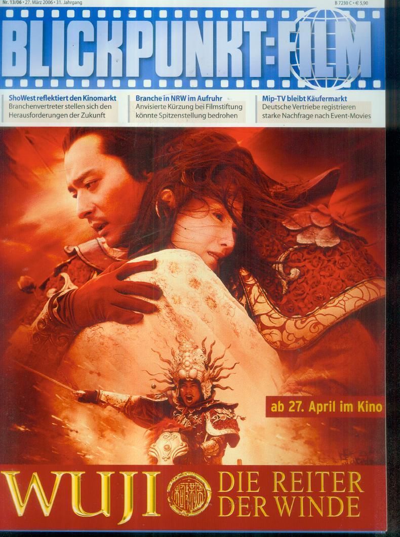 BLICKPUNKT: FILM magazine side cover Issue 13 27 March 2006