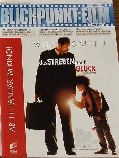 BLICKPUNKT: FILM magazine side cover Issue 51/52 18 December 2006