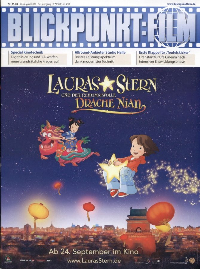 BLICKPUNKT: FILM magazine side cover Issue 35 24 August 2009