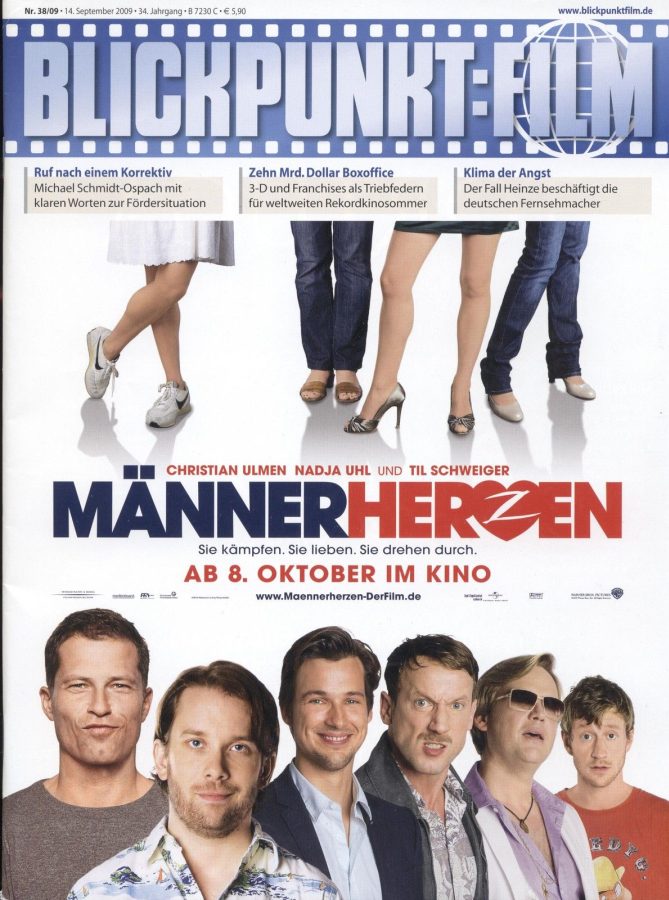 BLICKPUNKT: FILM magazine side cover Issue 38 14 September 2009