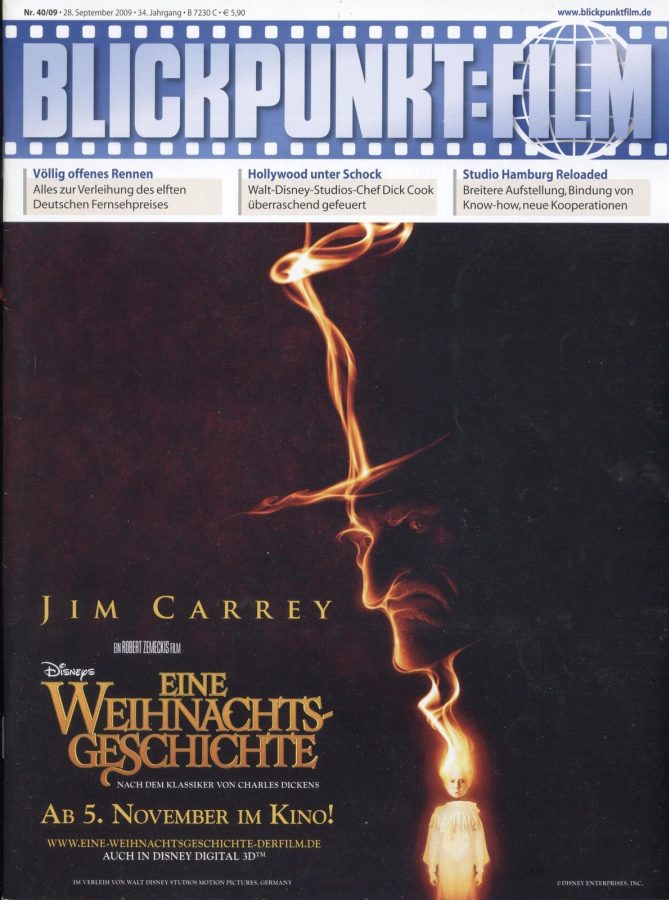 BLICKPUNKT: FILM magazine side cover Issue 40 28 September 2009