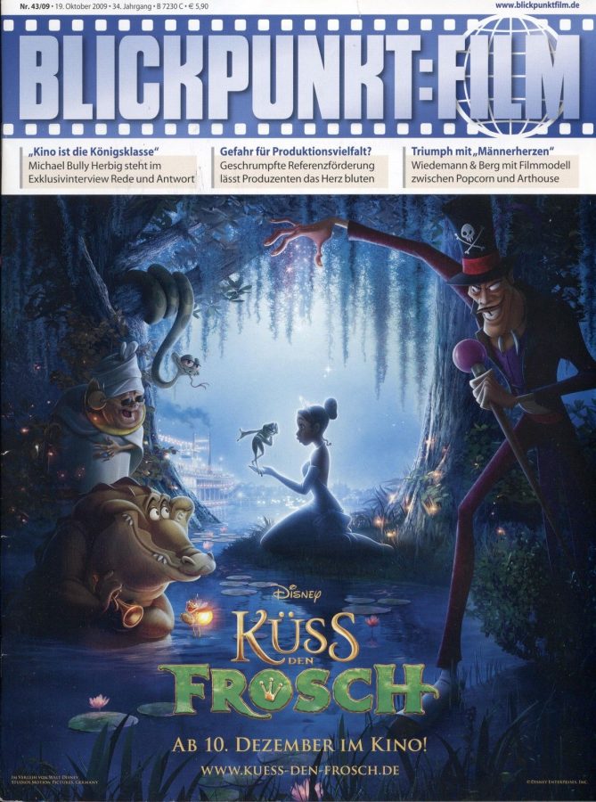 BLICKPUNKT: FILM magazine side cover Issue 43 19 October 2009