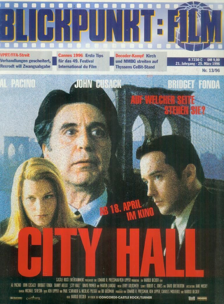 BLICKPUNKT: FILM magazine side cover Issue 13 25 March 1996