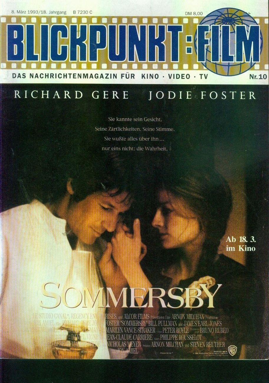 BLICKPUNKT: FILM magazine side cover Issue 10 8 March 1993