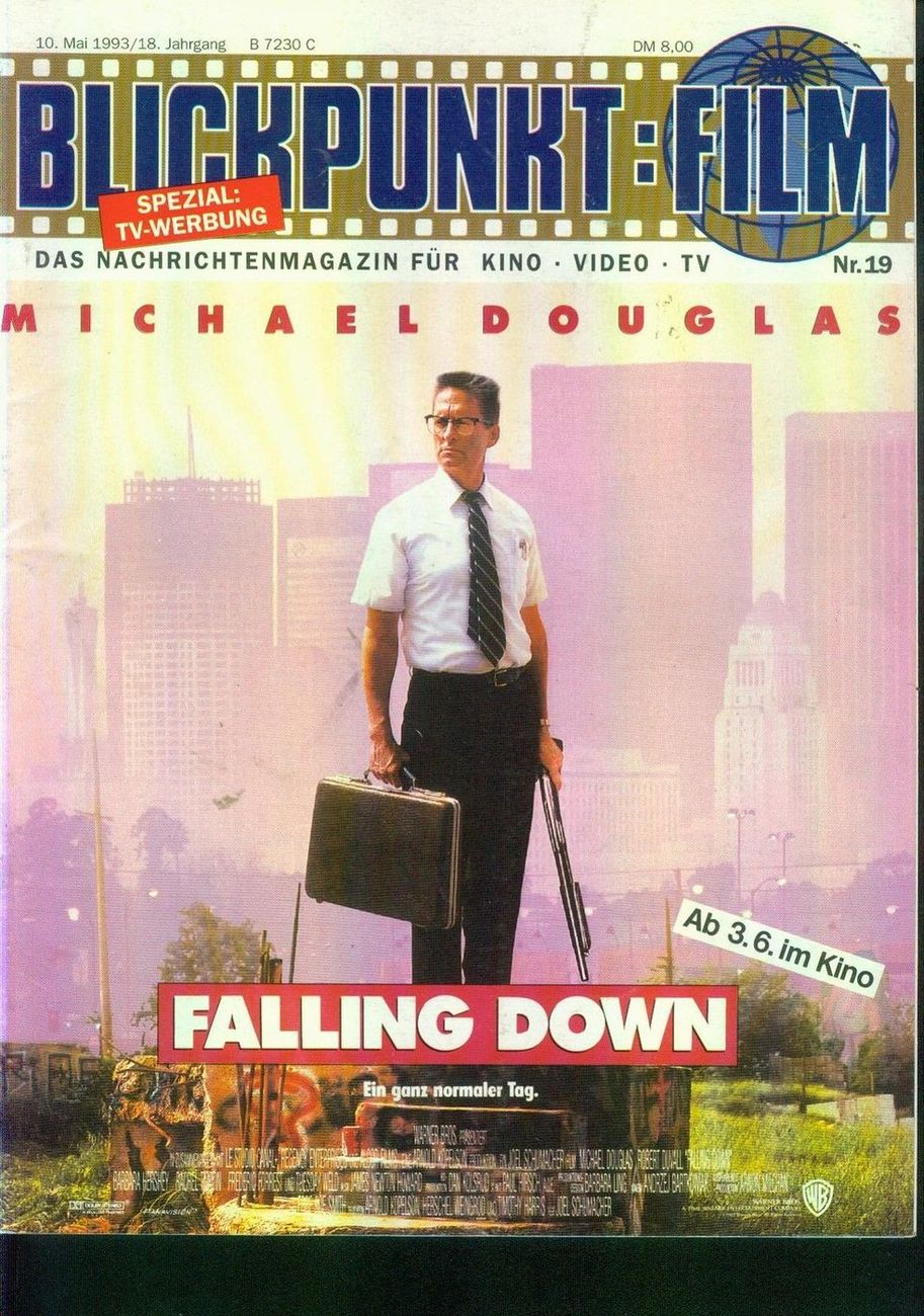 BLICKPUNKT: FILM magazine side cover Issue 19 10 May 1993