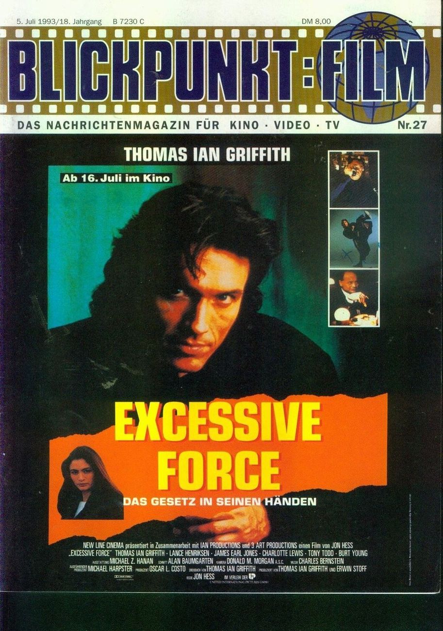 BLICKPUNKT: FILM magazine side cover Issue 27 5 July 1993