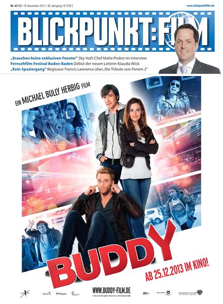 BLICKPUNKT: FILM magazine side cover Issue 47 18 November 2013