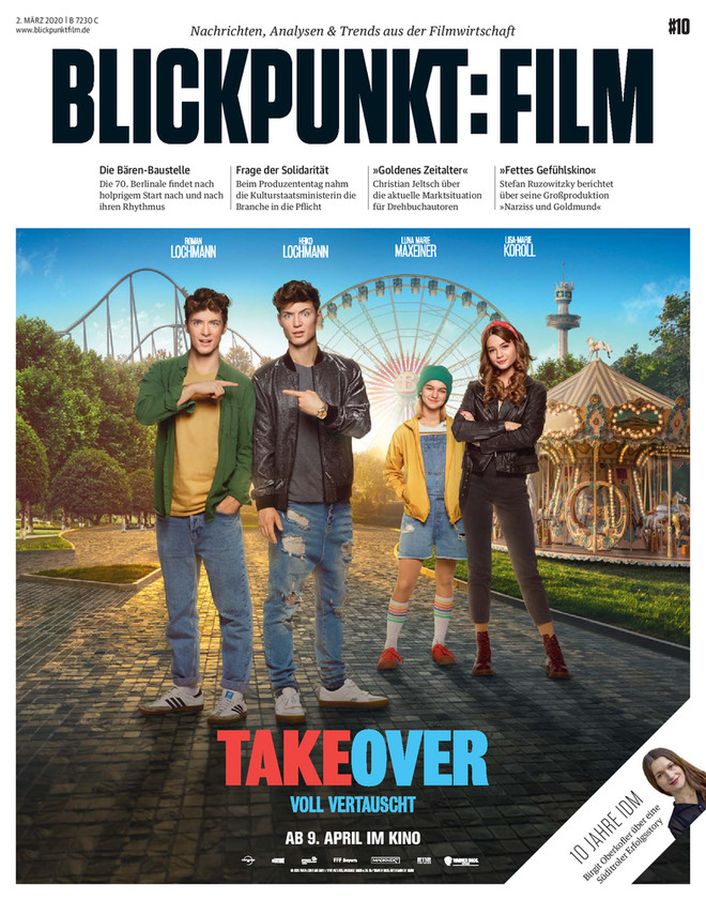 BLICKPUNKT: FILM magazine side cover Issue 10 2 March 2020