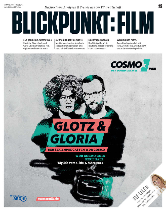 BLICKPUNKT: FILM magazine side cover Issue 9 1 March 2021