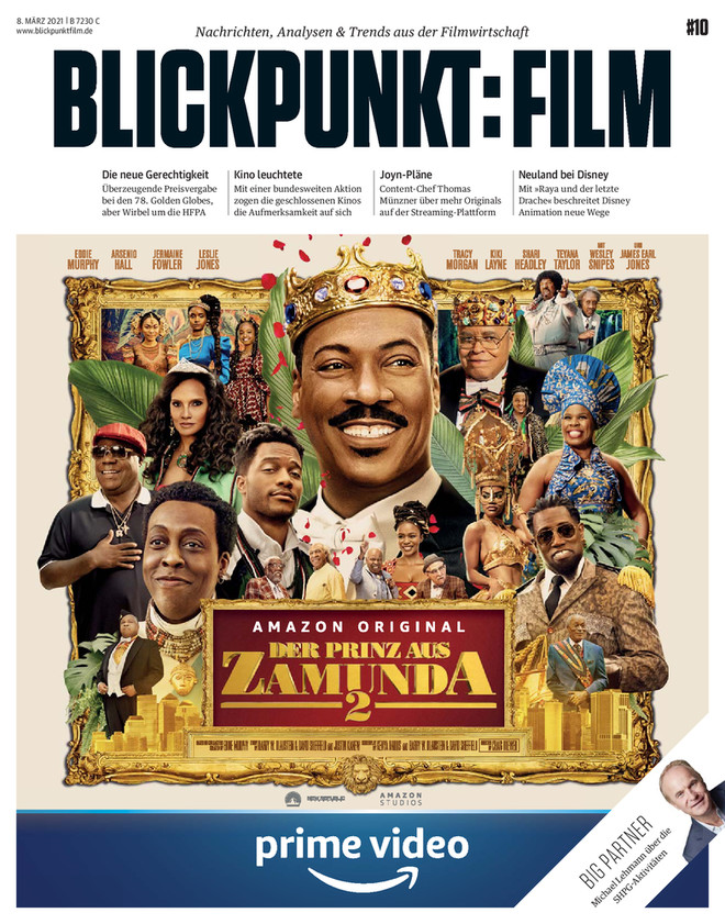 BLICKPUNKT: FILM magazine side cover Issue 10 8 March 2021