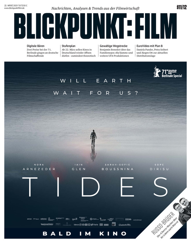 BLICKPUNKT: FILM magazine side cover Issue 11-12 22 March 2021