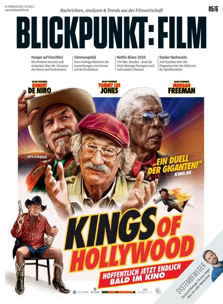 BLICKPUNKT: FILM magazine side cover Issue 5-6  2021