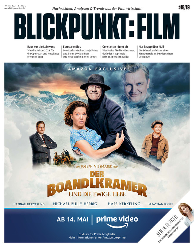 BLICKPUNKT: FILM magazine side cover Issue 18-19 10 May 2021
