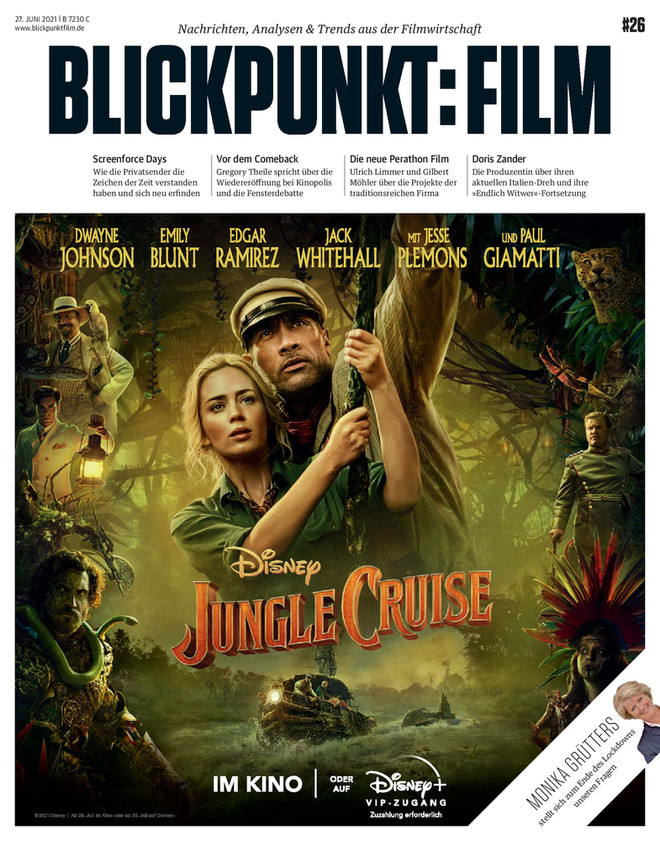 BLICKPUNKT: FILM magazine side cover Issue 26 27 June 2021