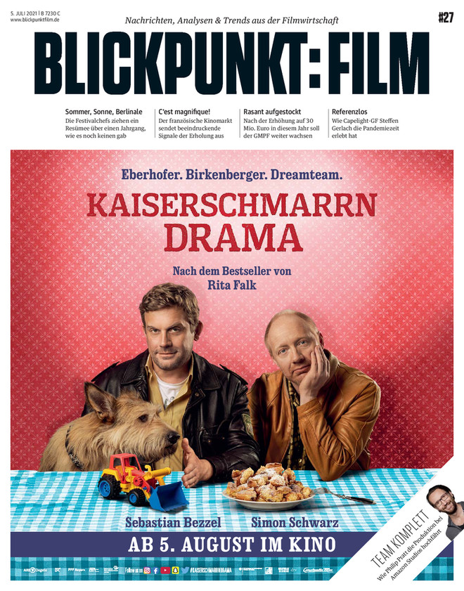 BLICKPUNKT: FILM magazine side cover Issue 27 5 July 2021