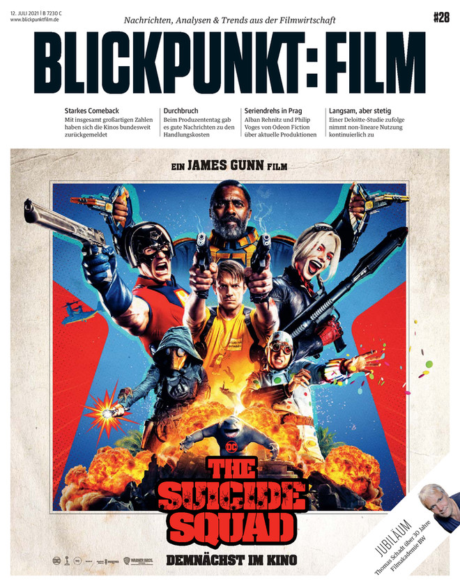 BLICKPUNKT: FILM magazine side cover Issue 28 12 July 2021