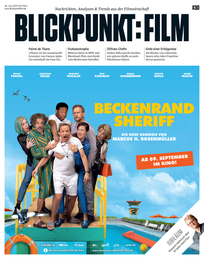 BLICKPUNKT: FILM magazine side cover Issue 30 26 July 2021