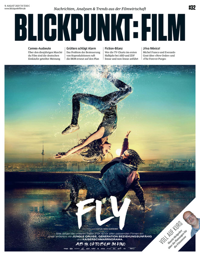BLICKPUNKT: FILM magazine side cover Issue 32 9 August 2021