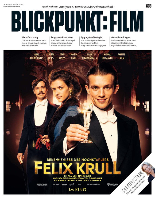 BLICKPUNKT: FILM magazine side cover Issue 33 16 August 2021