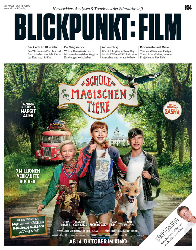 BLICKPUNKT: FILM magazine side cover Issue 34 23 August 2021