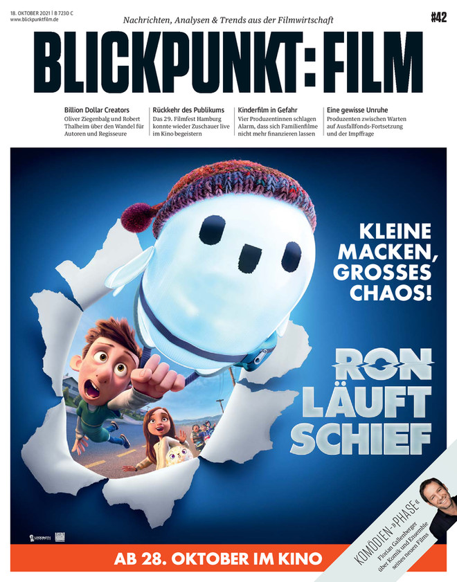 BLICKPUNKT: FILM magazine side cover Issue 42 18 October 2021