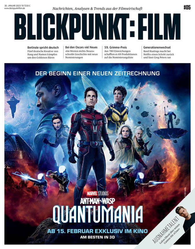 BLICKPUNKT: FILM magazine side cover Issue 5 26 January 2023