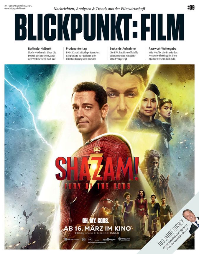 BLICKPUNKT: FILM magazine side cover Issue 9 23 February 2023