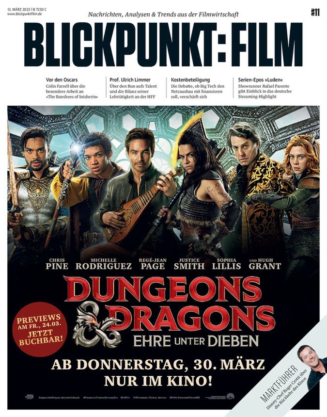 BLICKPUNKT: FILM magazine side cover Issue 11 9 March 2023