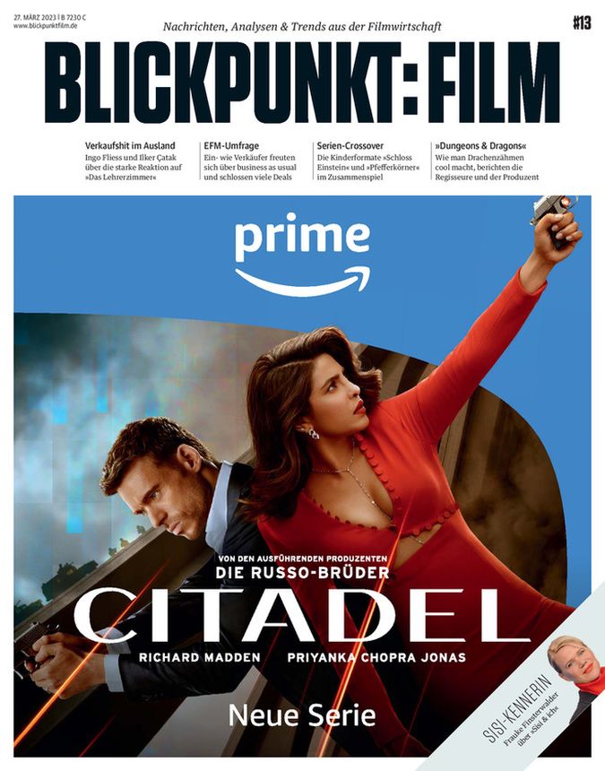 BLICKPUNKT: FILM magazine side cover Issue 13 23 March 2023