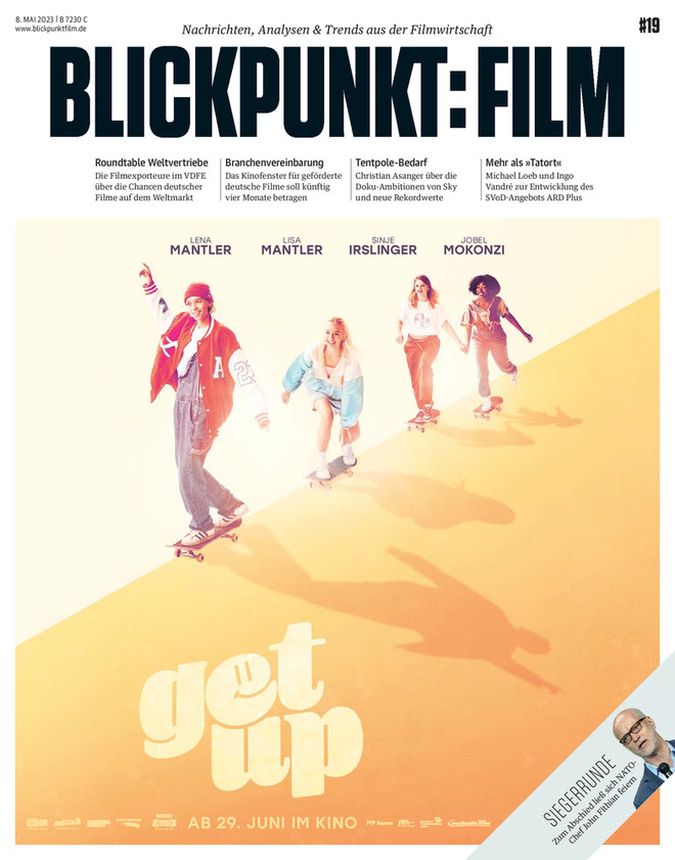 BLICKPUNKT: FILM magazine side cover Issue 19 5 May 2023