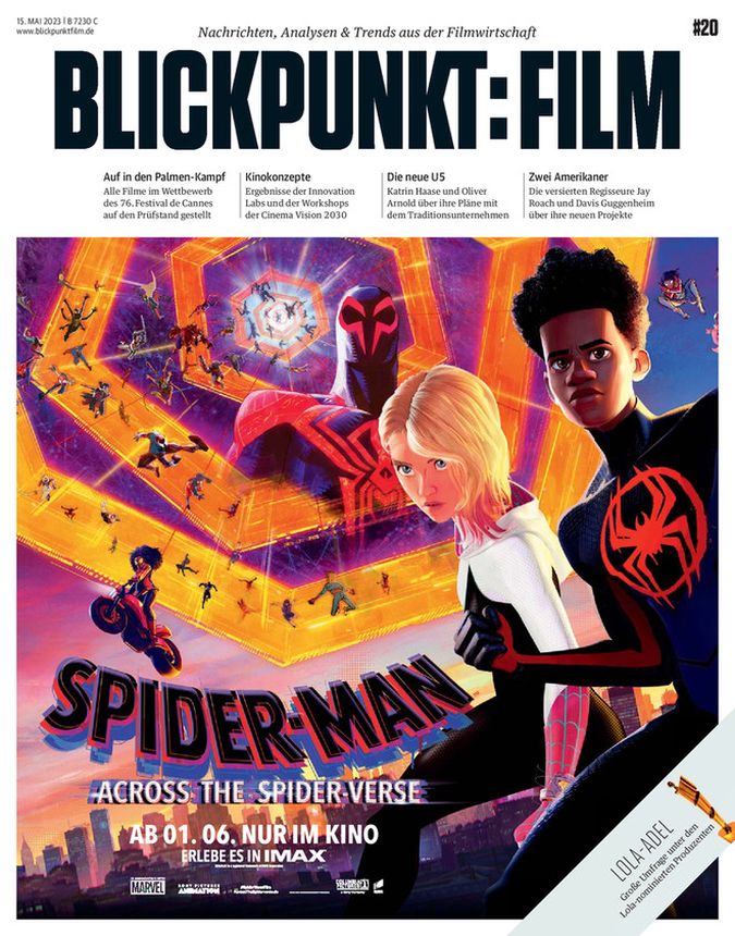 BLICKPUNKT: FILM magazine side cover Issue 20 11 May 2023