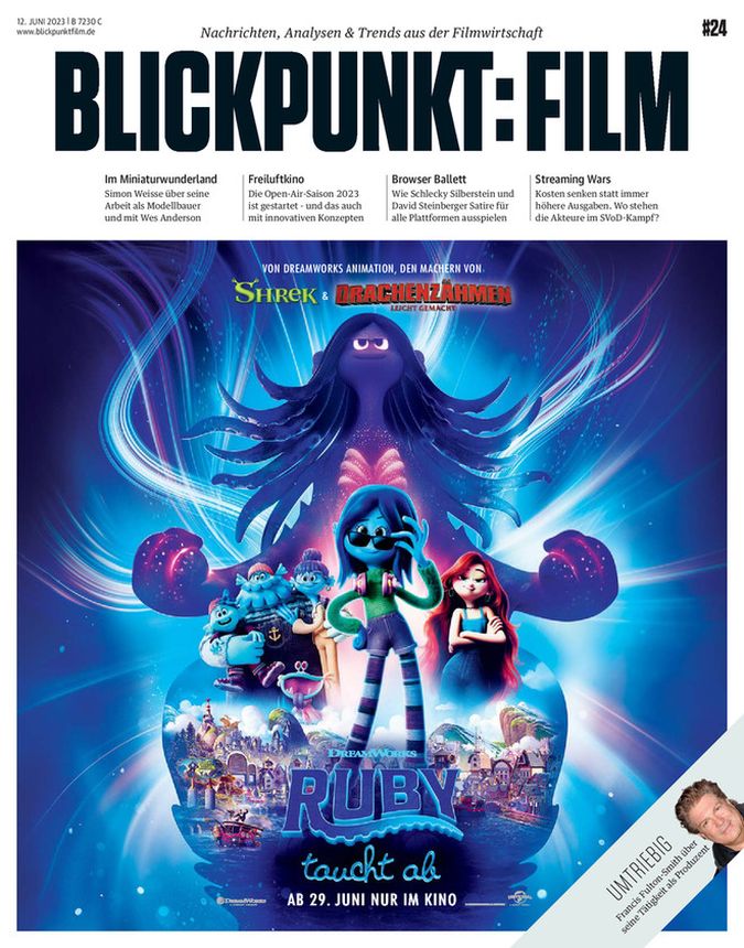 BLICKPUNKT: FILM magazine side cover Issue 24 8 June 2023