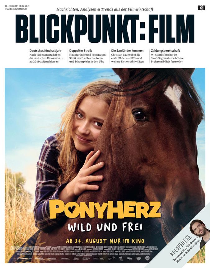 BLICKPUNKT: FILM magazine side cover Issue 30 20 July 2023