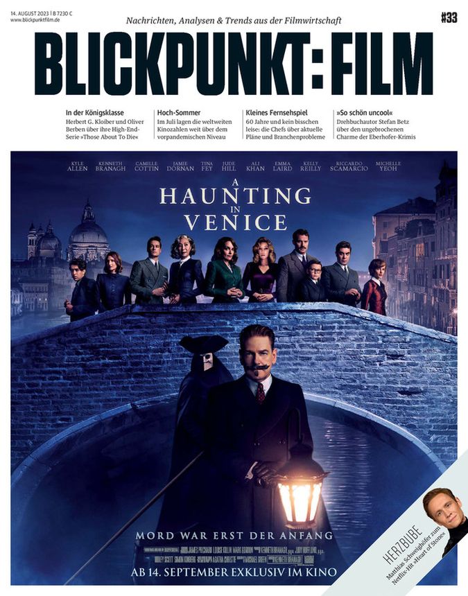 BLICKPUNKT: FILM magazine side cover Issue 33 10 August 2023