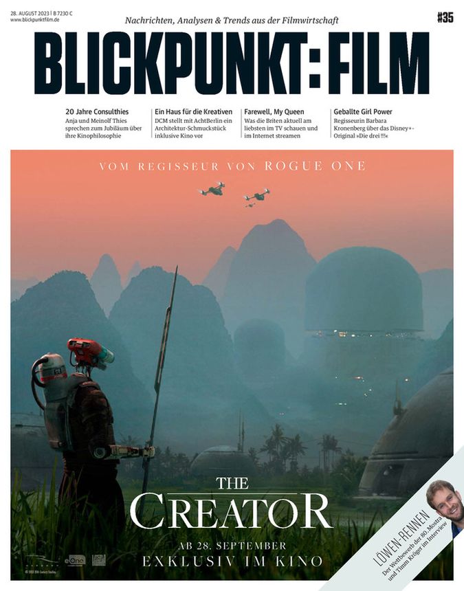 BLICKPUNKT: FILM magazine side cover Issue 35 24 August 2023