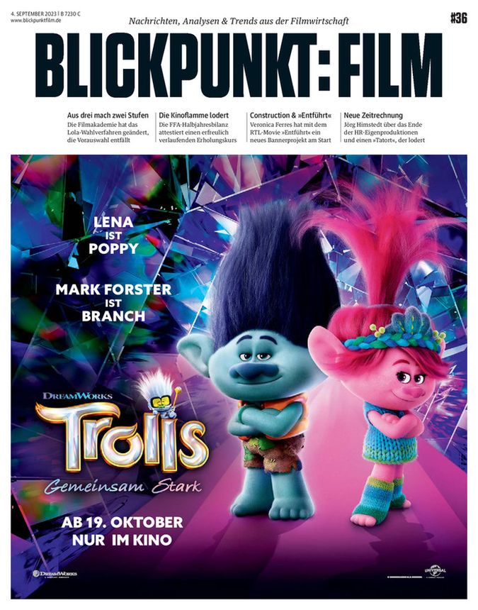BLICKPUNKT: FILM magazine side cover Issue 36 31 August 2023