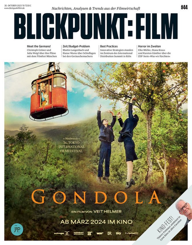 BLICKPUNKT: FILM magazine side cover Issue 44 26 October 2023
