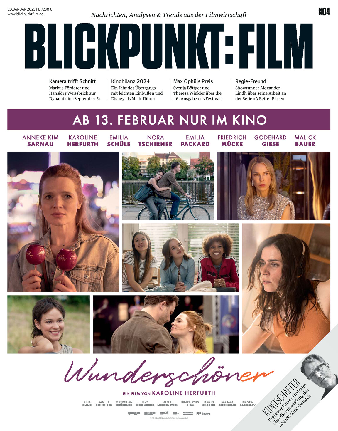 BLICKPUNKT: FILM magazine side cover Issue 4 20 January 2025