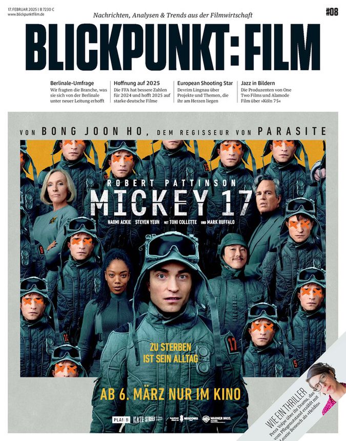 BLICKPUNKT: FILM magazine side cover Issue 8 13 February 2025